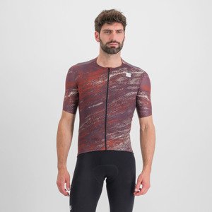 SPORTFUL Cyklistický dres s krátkým rukávem - CLIFF SUPERGIARA - fialová XL