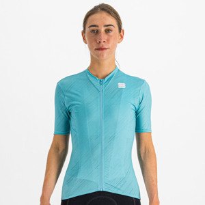 SPORTFUL Cyklistický dres s krátkým rukávem - FLARE - světle modrá