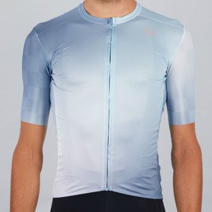 SPORTFUL Cyklistický dres s krátkým rukávem - ROCKET - světle modrá