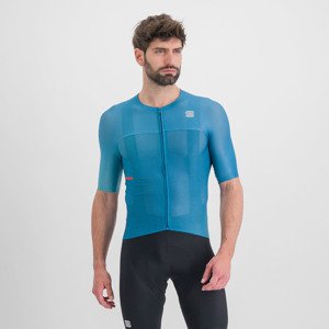 SPORTFUL Cyklistický dres s krátkým rukávem - LIGHT PRO - modrá