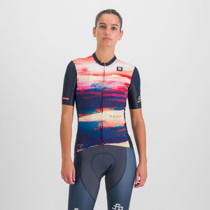 SPORTFUL Cyklistický dres s krátkým rukávem - PETER SAGAN JERSEY - modrá/béžová L