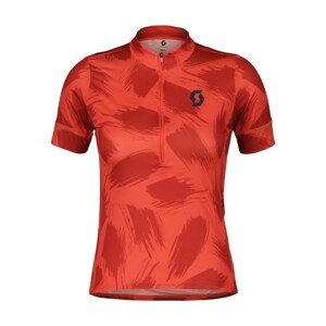 SCOTT Cyklistický dres s krátkým rukávem - ENDURANCE 20 W - červená L
