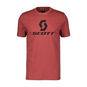SCOTT Cyklistické triko s krátkým rukávem - ICON - červená 2XL