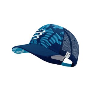 COMPRESSPORT Cyklistická čepice - TRUCKER CAP - modrá UNI