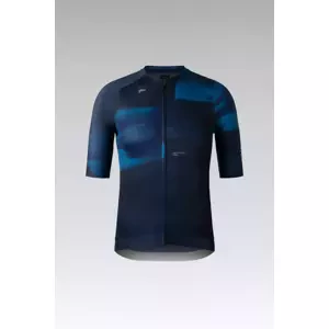 GOBIK Cyklistický dres s krátkým rukávem - CX PRO 3.0 - modrá