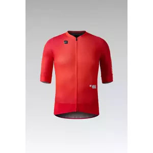 GOBIK Cyklistický dres s krátkým rukávem - CARRERA 2.0 - červená