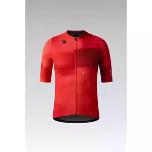 GOBIK Cyklistický dres s krátkým rukávem - STARK - červená L