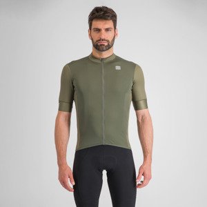 SPORTFUL Cyklistický dres s krátkým rukávem - BEETLE - zelená XL