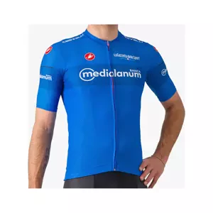 CASTELLI Cyklistický dres s krátkým rukávem - GIRO107 CLASSIFICATION - modrá XL