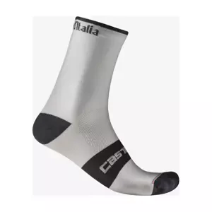 CASTELLI Cyklistické ponožky klasické - GIRO107 18 - bílá