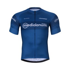 BONAVELO Cyklistický dres s krátkým rukávem - GIRO D´ITALIA - modrá L