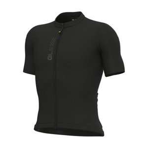 ALÉ Cyklistický dres s krátkým rukávem - PRAGMA COLOR BLOCK - černá