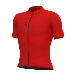 ALÉ Cyklistický dres s krátkým rukávem - PRAGMA COLOR BLOCK - červená M