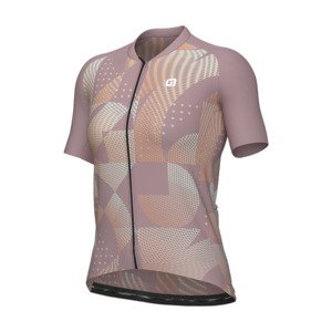 ALÉ Cyklistický dres s krátkým rukávem - PRAGMA ENJOY - fialová M