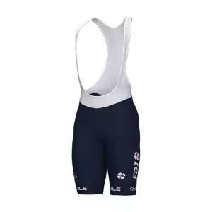 ALÉ Cyklistické kalhoty krátké bez laclu - GROUPAMA FDJ 2024 - modrá/bílá