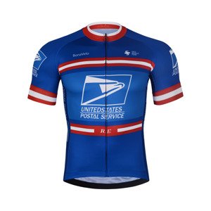 BONAVELO Cyklistický dres s krátkým rukávem - US POSTAL