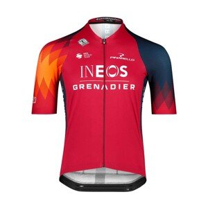 BIORACER Cyklistický dres s krátkým rukávem - INEOS GRENADIERS 2023 ICON RACE - modrá/červená M