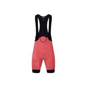HOLOKOLO Cyklistické kalhoty krátké s laclem - ELITE - černá/červená 3XL