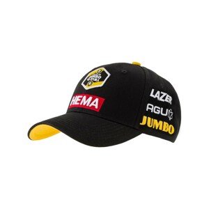 AGU Cyklistická čepice - JUMBO-VISMA 2023 - černá/žlutá