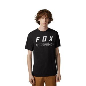 FOX Cyklistické triko s krátkým rukávem - NON STOP - černá 2XL