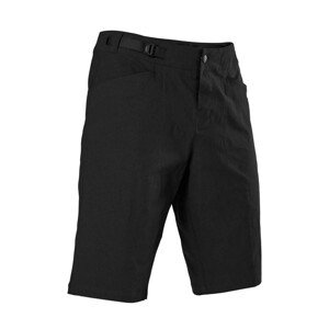 FOX Cyklistické kalhoty krátké bez laclu - RANGER LITE - černá XL