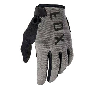 FOX Cyklistické rukavice dlouhoprsté - RANGER GEL - černá/šedá XL