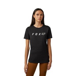 FOX Cyklistické triko s krátkým rukávem - ABSOLUTE LADY - černá XS