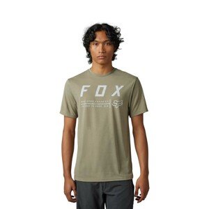 FOX Cyklistické triko s krátkým rukávem - NON STOP - zelená M