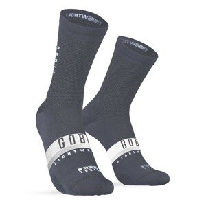 GOBIK Cyklistické ponožky klasické - LIGHTWEIGHT - šedá
