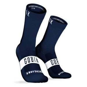 GOBIK Cyklistické ponožky klasické - PURE - modrá