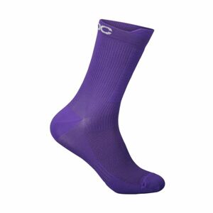 POC Cyklistické ponožky klasické - LITHE MTB - fialová L