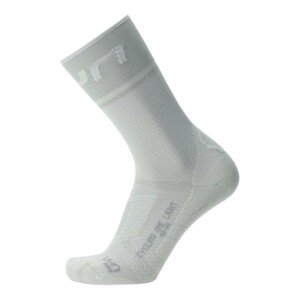 UYN Cyklistické ponožky klasické - ONE LIGHT LADY - bílá/stříbrná 37-38
