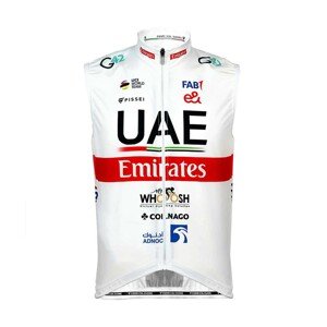 PISSEI Cyklistická vesta - UAE TEAM EMIRATES 2024 - bílá