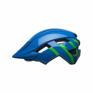 BELL Cyklistická přilba - SIDETRACK II YOUTH - modrá/zelená (47-54 cm)