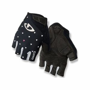 GIRO Cyklistické rukavice krátkoprsté - JAGETTE - černá