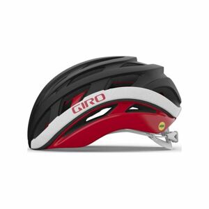 GIRO Cyklistická přilba - HELIOS - černá/červená (59–63 cm)