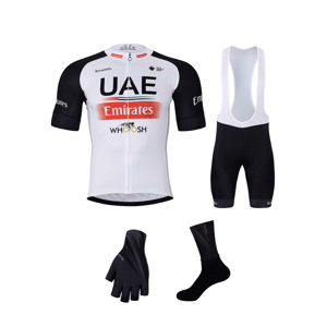 BONAVELO Cyklistický mega set - UAE 2023 - červená/černá/bílá