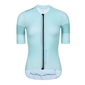 MONTON Cyklistický dres s krátkým rukávem - PRO STARSHINE LADY - světle modrá L