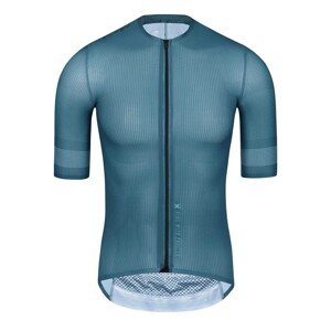 MONTON Cyklistický dres s krátkým rukávem - PRO STARSHINE - modrá