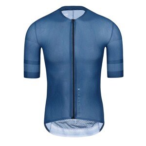 MONTON Cyklistický dres s krátkým rukávem - PRO STARSHINE - modrá XL