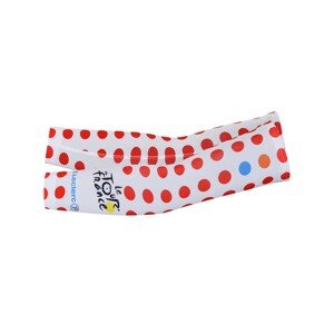 BONAVELO Cyklistické návleky na ruce - TOUR DE FRANCE 2023 - bílá/červená XL