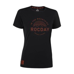 ROCDAY Cyklistický dres s krátkým rukávem - MONTY LADY - černá/červená XL