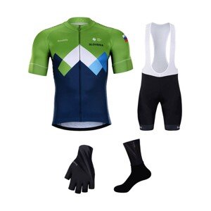 BONAVELO Cyklistický mega set - SLOVENIA - černá/zelená/modrá