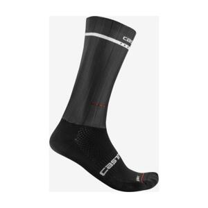 CASTELLI Cyklistické ponožky klasické - FAST FEET 2 - černá L-XL