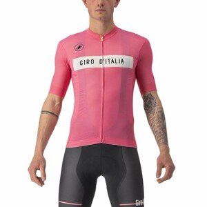 CASTELLI Cyklistický dres s krátkým rukávem - #GIRO FUORI - růžová XS
