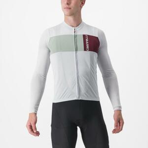 CASTELLI Cyklistický dres s dlouhým rukávem letní - PROLOGO 7 - šedá 3XL
