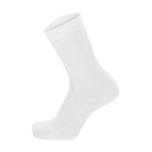 SANTINI Cyklistické ponožky klasické - CUBO LIGHT SUMMER - bílá XS