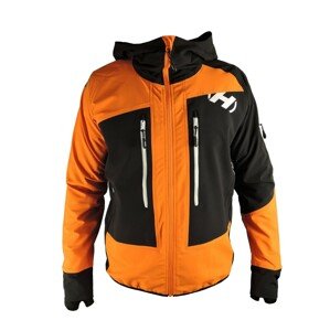 HAVEN Cyklistická zateplená bunda - POLARTIS - oranžová 3XL