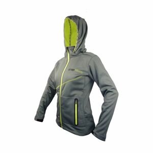 HAVEN Cyklistická zateplená bunda - THERMOTEC WOMEN - šedá/zelená L