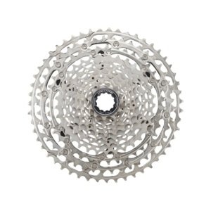 SHIMANO Cyklistické příslušenství - DEORE CS-M5100 11S - stříbrná